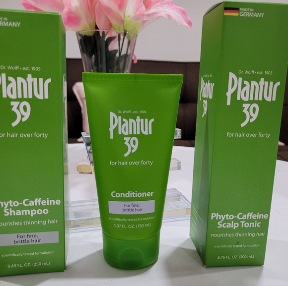 Plantur 39 phyto-caffeine shampoo, conditioner, scalp tonic - Picture 1 of 2